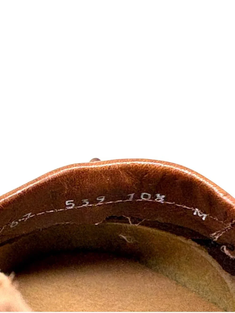 Carlo Borgoli Cognac Leather Tassel Single Right Loafer